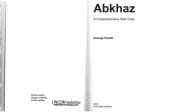 book Abkhaz - A Comprehensive Self-Tutor