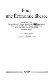 book Pour une économie libérée  