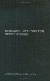 book Research Methods for Sports Studies  