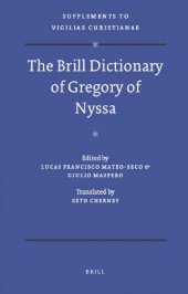 book The Brill dictionary of Gregory of Nyssa  