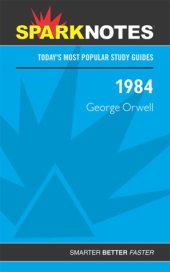 book 1984 (SparkNotes Literature Guide Series)  