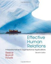 book Effective Human Relations: Interpersonal and Organizational Applications