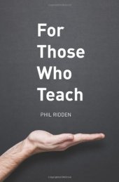 book For Those Who Teach  