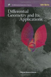 book Differential Geometry and its Applications (Classroom Resource Materials) (Mathematical Association of America Textbooks)  