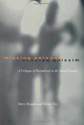 book Missing Persons: A Critique of Personhood in the Social Sciences  