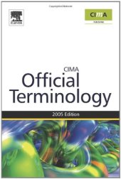 book Management Accounting Official Terminology, Second Edition (CIMA Exam Support Books)  