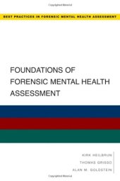 book Foundations of Forensic Mental Health Assessment  