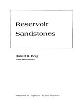 book Reservoir sandstones  