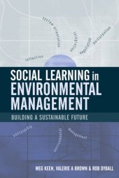 book Social learning in environmental management: towards a sustainable future  