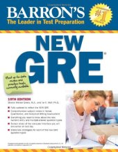 book Barron's New GRE, 19th Edition (Barron's Gre)  