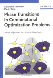 book Phase Transitions in Combinatorial Optimization Problems: Basics, Algorithms and Statistical Mechanics  
