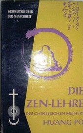 book DIE ZEN-LEHRE des chinesischen Meisters Huang-Po  