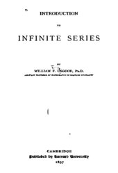 book Introduction To Infinite Series  