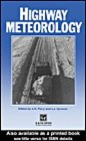 book Highway Meteorology  