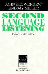 book Second Language Listening: Theory and Practice (Cambridge Language Education)  