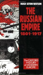 book The Russian Empire 1801-1917 (Oxford History of Modern Europe)  