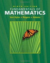 book Fundamentals of Mathematics (9th Edition)  