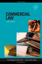 book Commercial Lawcards 6 e: Seventh Edition  