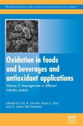 book Oxidation in foods and beverages and antioxidant applications, Volume 2  