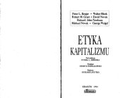 book Etyka kapitalizmu  