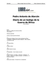 book Diario de un testigo de la Guerra de África  