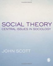 book Social theory: central issues in sociology  