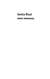 book Inventive Wizard George Westinghouse  