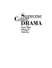 book Supreme Court Drama: Cases That Changed the Nation: 002  