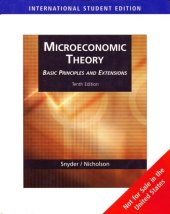 book Microeconomic Theory: Basic Principles and Extensions, 10th Edition  