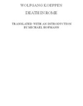 book Death in Rome (Penguin Twentieth-Century Classics)  