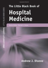 book Little Black Book of Hospital Medicine (Jones and Bartlett's Little Black Book)  