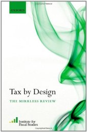 book Tax By Design: The Mirrlees Review  