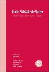 book Grazer Philosophische Studien: Internationale Zeitschrift für Analytische Philosophie, Vol. 68  