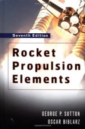 book Rocket Propulsion Elements (7th Edition)  