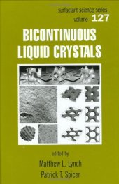 book Bicontinuous Liquid Crystals (Surfactant Science)  