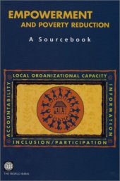 book Empowerment and poverty reduction: a sourcebook  