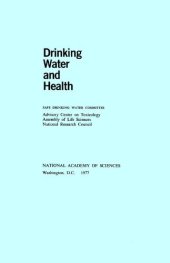 book Drinking Water and Health volume 9 