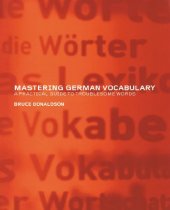 book Mastering German vocabulary: a practical guide to troublesome words  