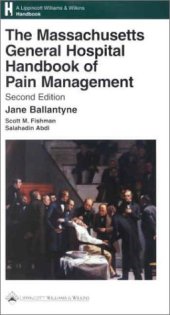 book The Massachusetts General Hospital Handbook of Pain Management  