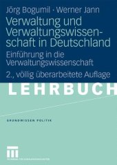 book Verwaltung und Verwaltungswissenschaft in Deutschland: Einführung in die Verwaltungswissenschaft