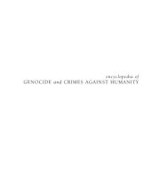 book Encyclopedia of Genocide and Crimes Against Humanity, Volume 1, A-H  