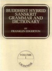 book Buddhist Hybrid Sanskrit Grammar and Dictionary (Vol. 2: Dictionary)  