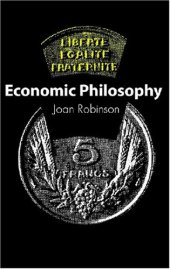 book Economic Philosophy  