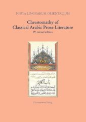 book Chrestomathy of Classical Arabic Prose Literature  