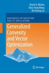 book Generalized convexity and vector optimization