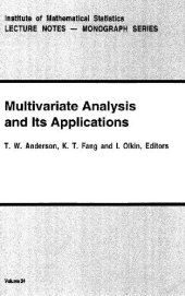 book Multivariate analysis and its applications