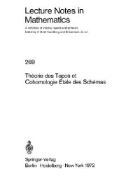 book Theorie des Topos et Cohomologie Etale des Schemas