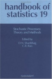 book Handbook of statistics 19: Stochastic processes, theory and methods