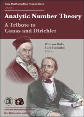 book Analytic number theory: a tribute to Gauss and Dirichlet