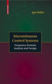 book Discontinuous Control Systems